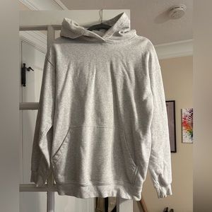 Dime MtL Grey embroidered hoodie